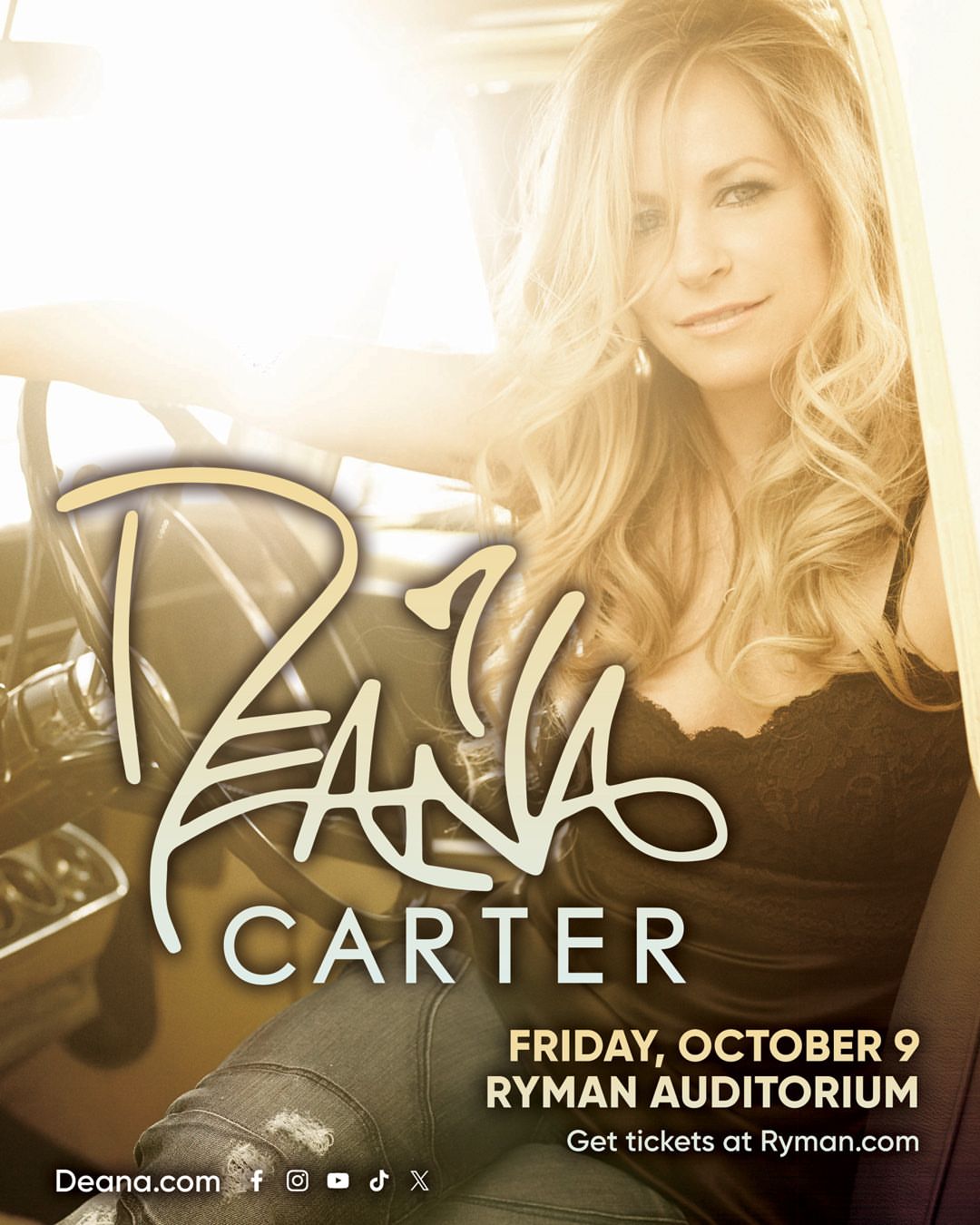 Deana Carter event artwork
